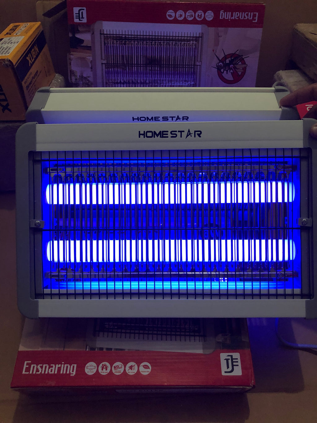 Electric Mosquito Killer Lamp UV Bug Zapper Indoor Insect Trap | Safe Non-Toxic LED Night Light Pest Control | Portable Home Bedroom Office Use