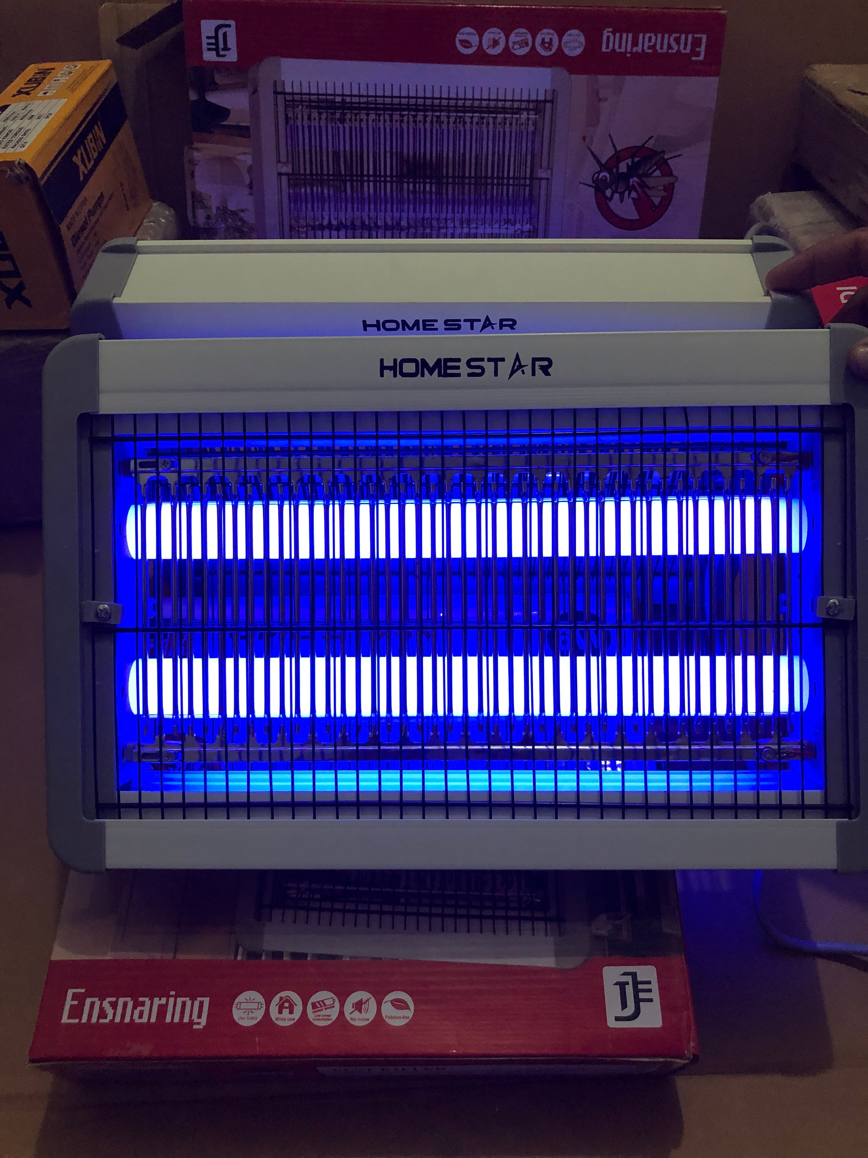 Electric Mosquito Killer Lamp UV Bug Zapper Indoor Insect Trap | Safe Non-Toxic LED Night Light Pest Control | Portable Home Bedroom Office Use