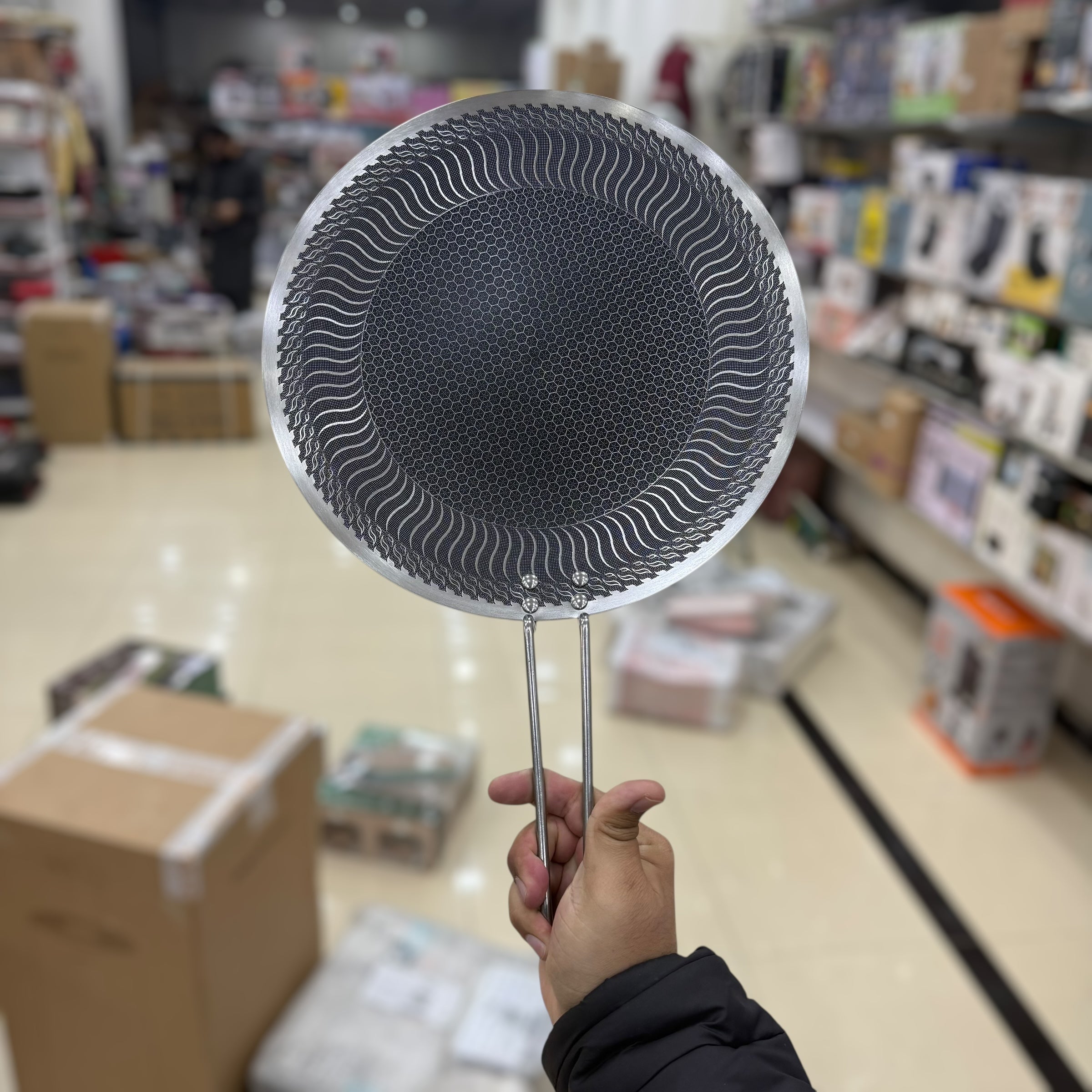 Single Handle Laser Coated Honeycomb Tawa