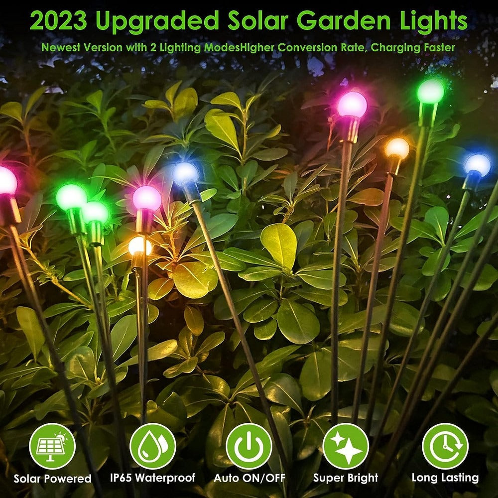 Solar Garden Lights – Decorative Outdoor LED Lawn Lights