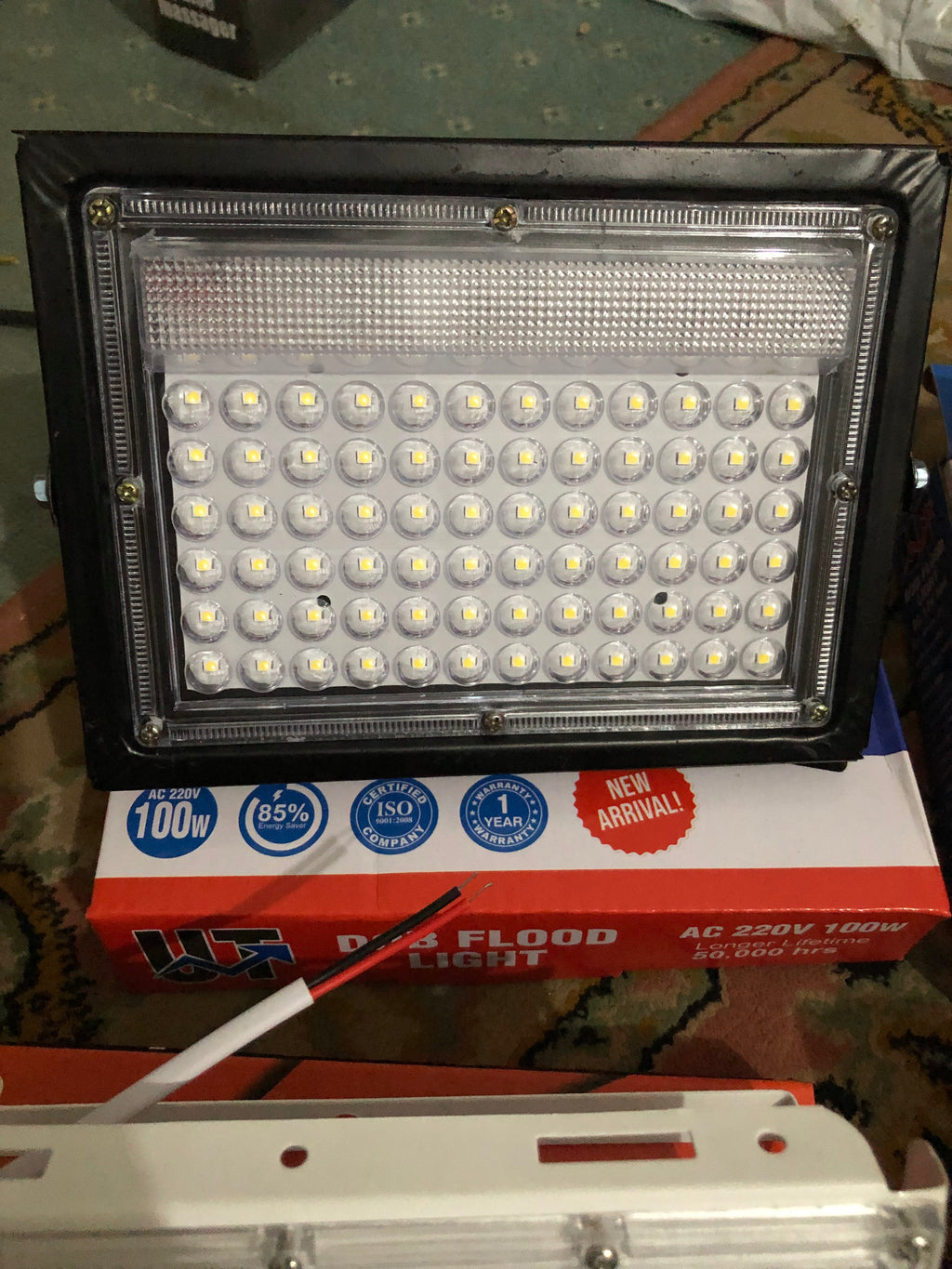 AC/DC LED Flood Light – Available in 30W, 50W & 100W | High Brightness Outdoor Security Light