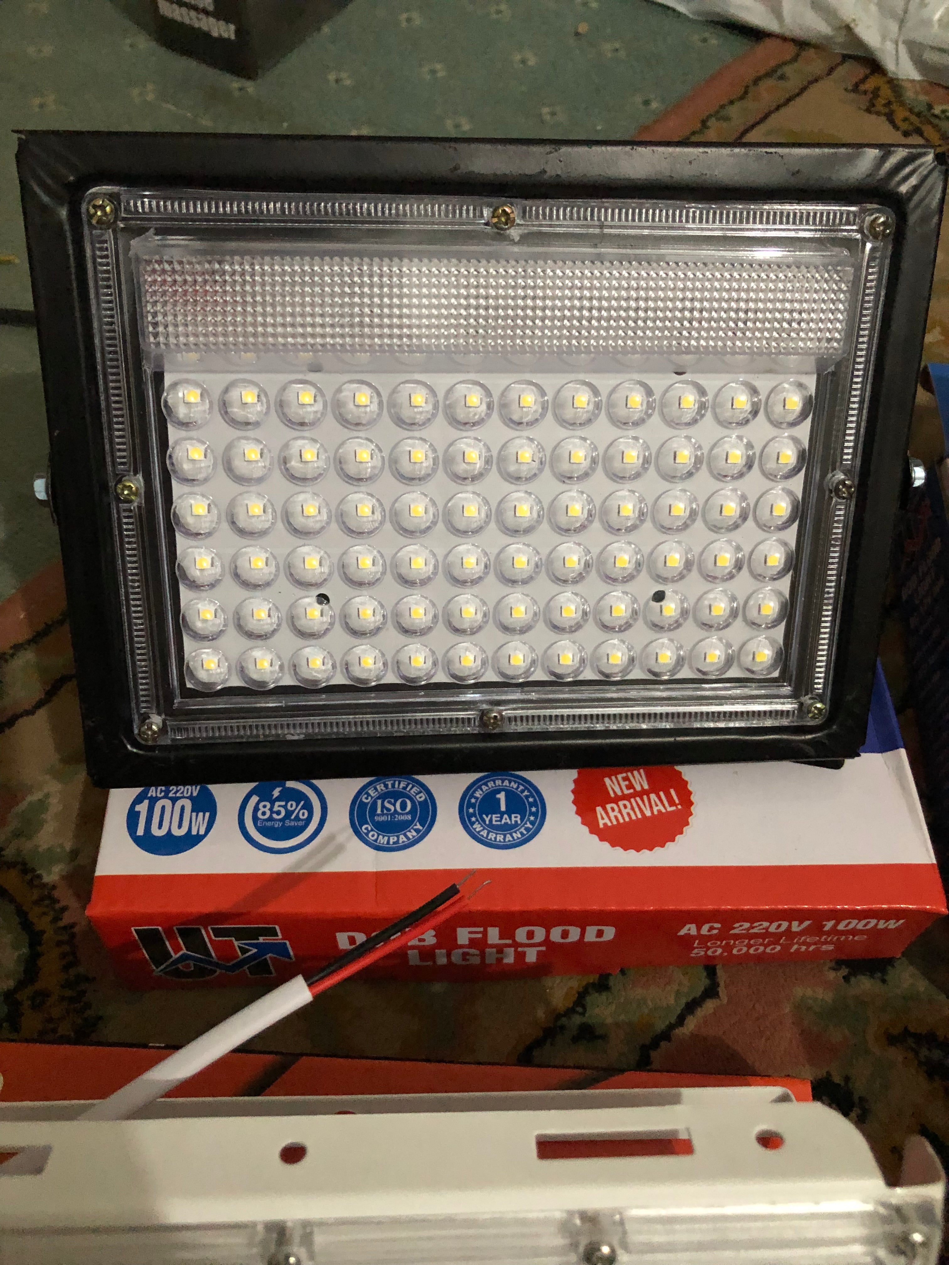AC/DC LED Flood Light – Available in 30W, 50W & 100W | High Brightness Outdoor Security Light