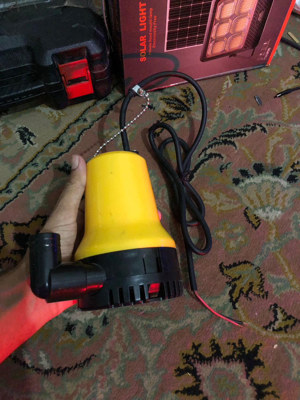 12V DC Submersible Water Pump 65W – 3T/H High Flow Water & Oil Transfer Pump
