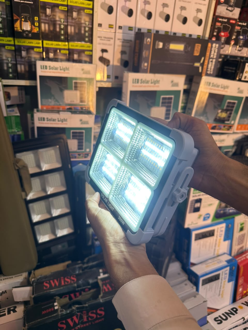 300W Solar Flood Light – Powerful Outdoor LED Light