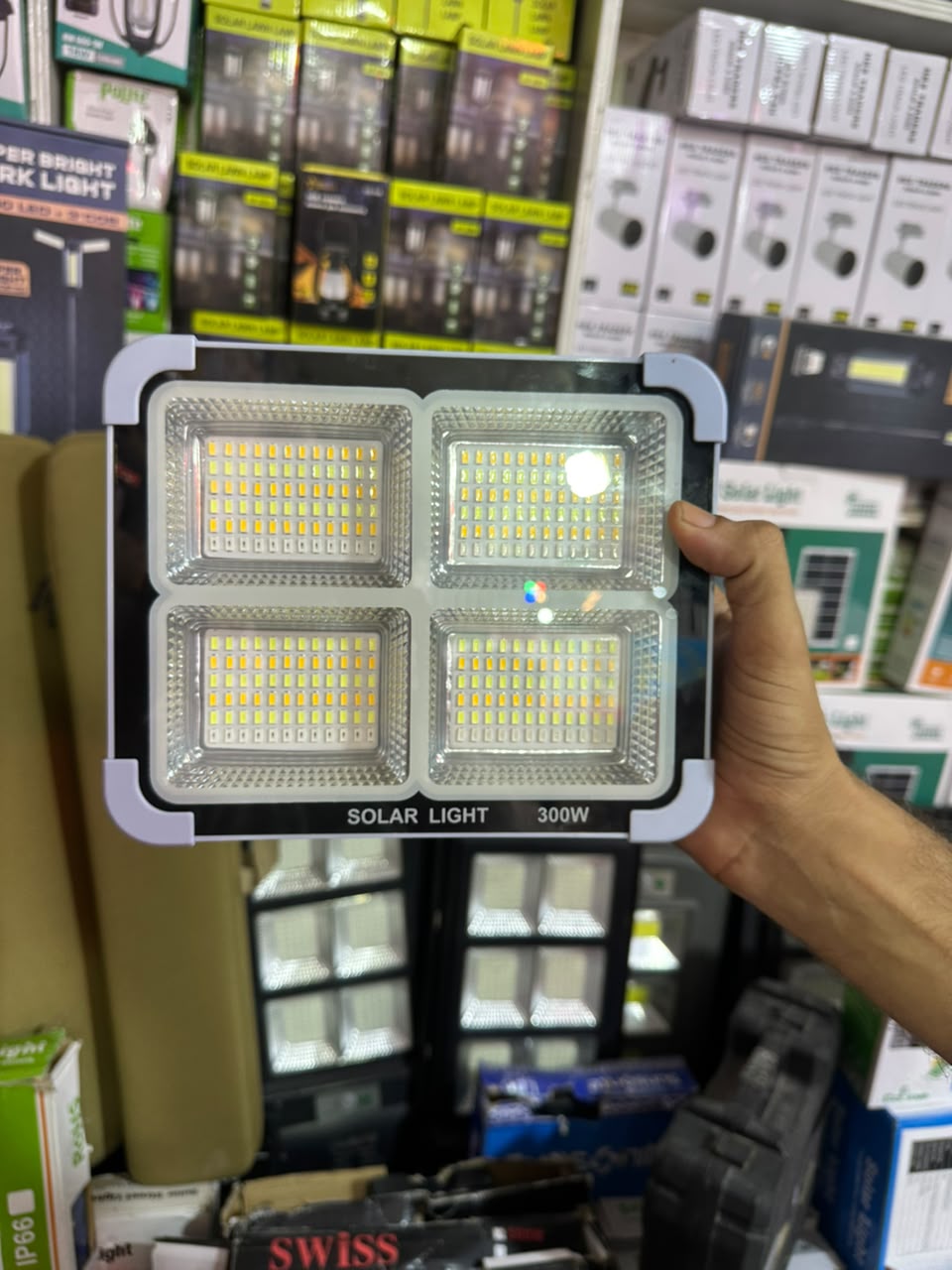 300W Solar Flood Light – Powerful Outdoor LED Light