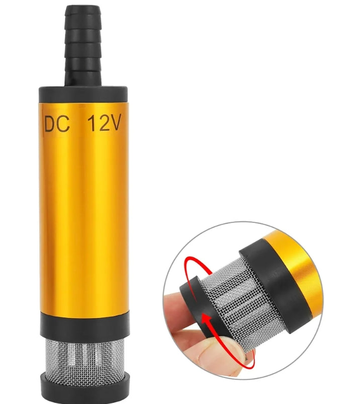 Diesel Pump stainless steel Gold body