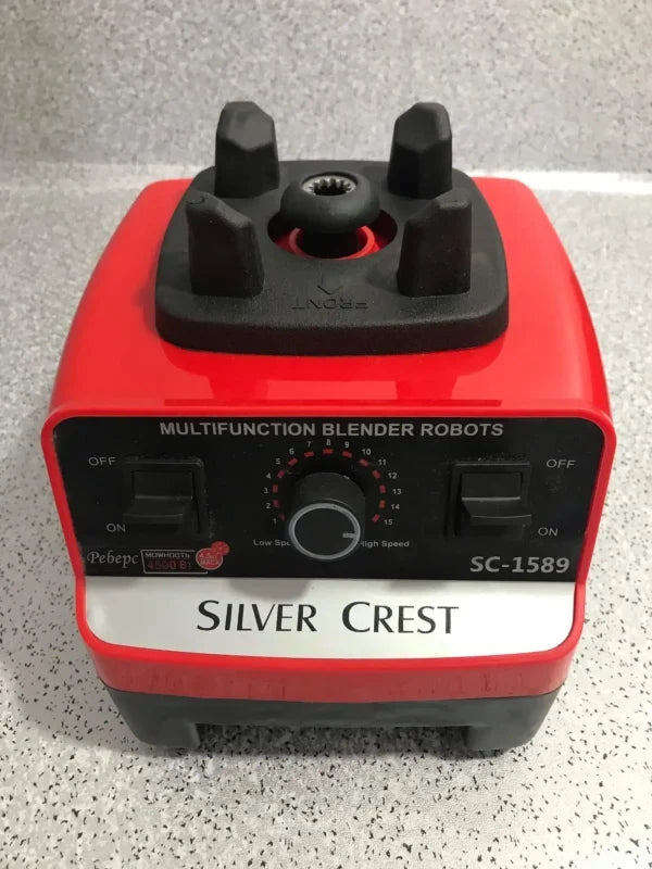 Silver Crest SC-1589 2-in-1 Commercial Blender & Grinder – 4500W High Power Juicer Machine