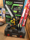 Rechargeable Cordless Mini Electric Chainsaw 36V with Dual Battery & Carry Case