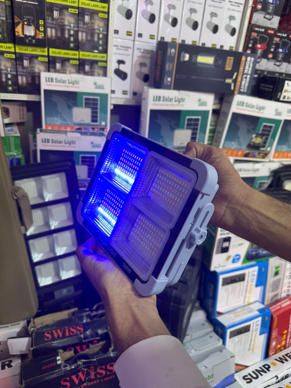 300W Solar Flood Light – Powerful Outdoor LED Light